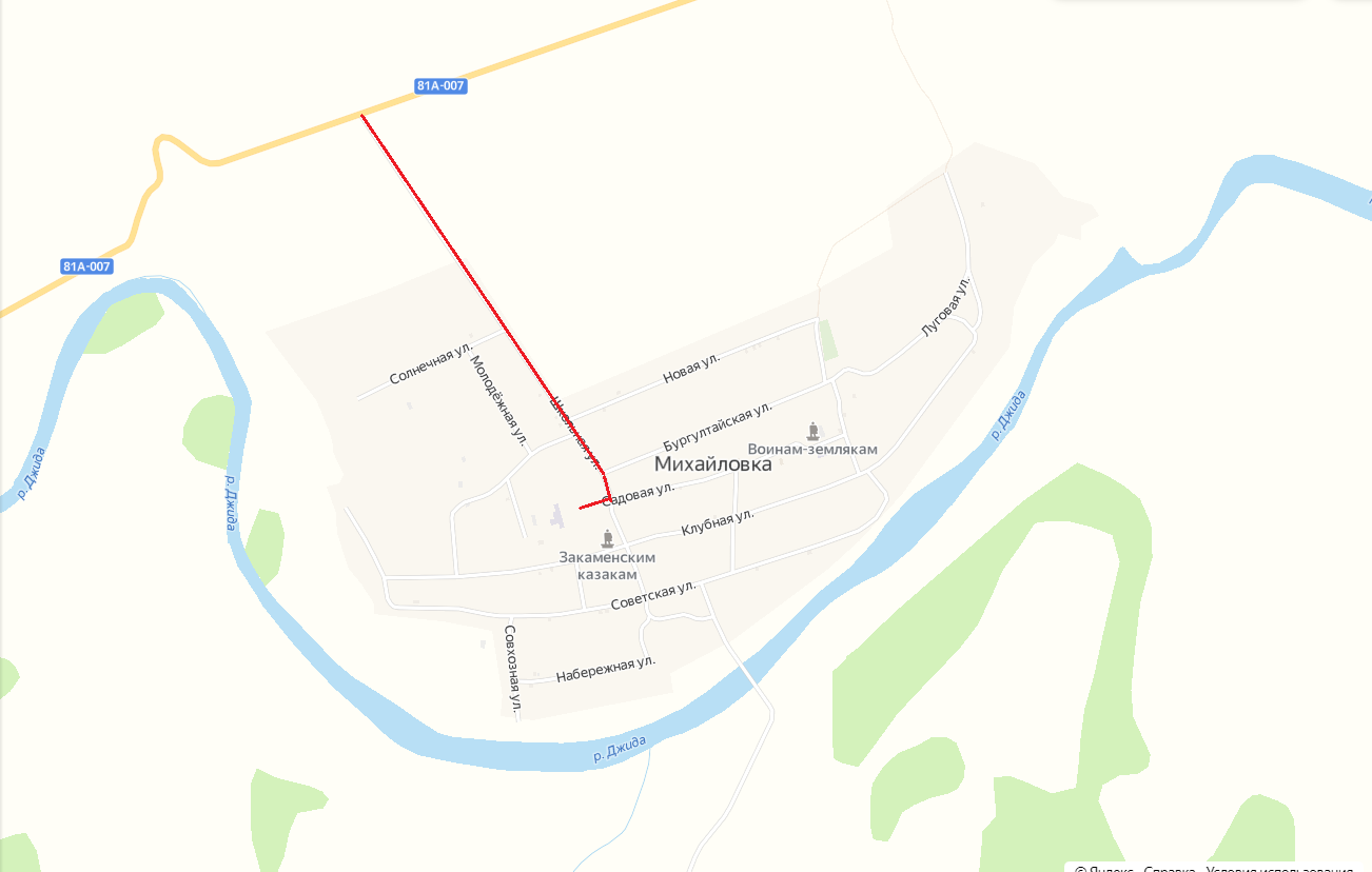 схема проезда