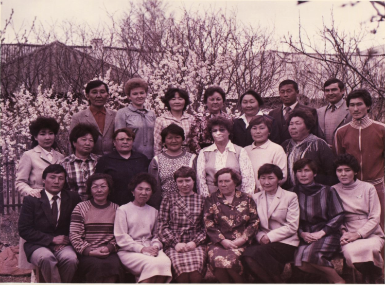 коллектив школы 1990